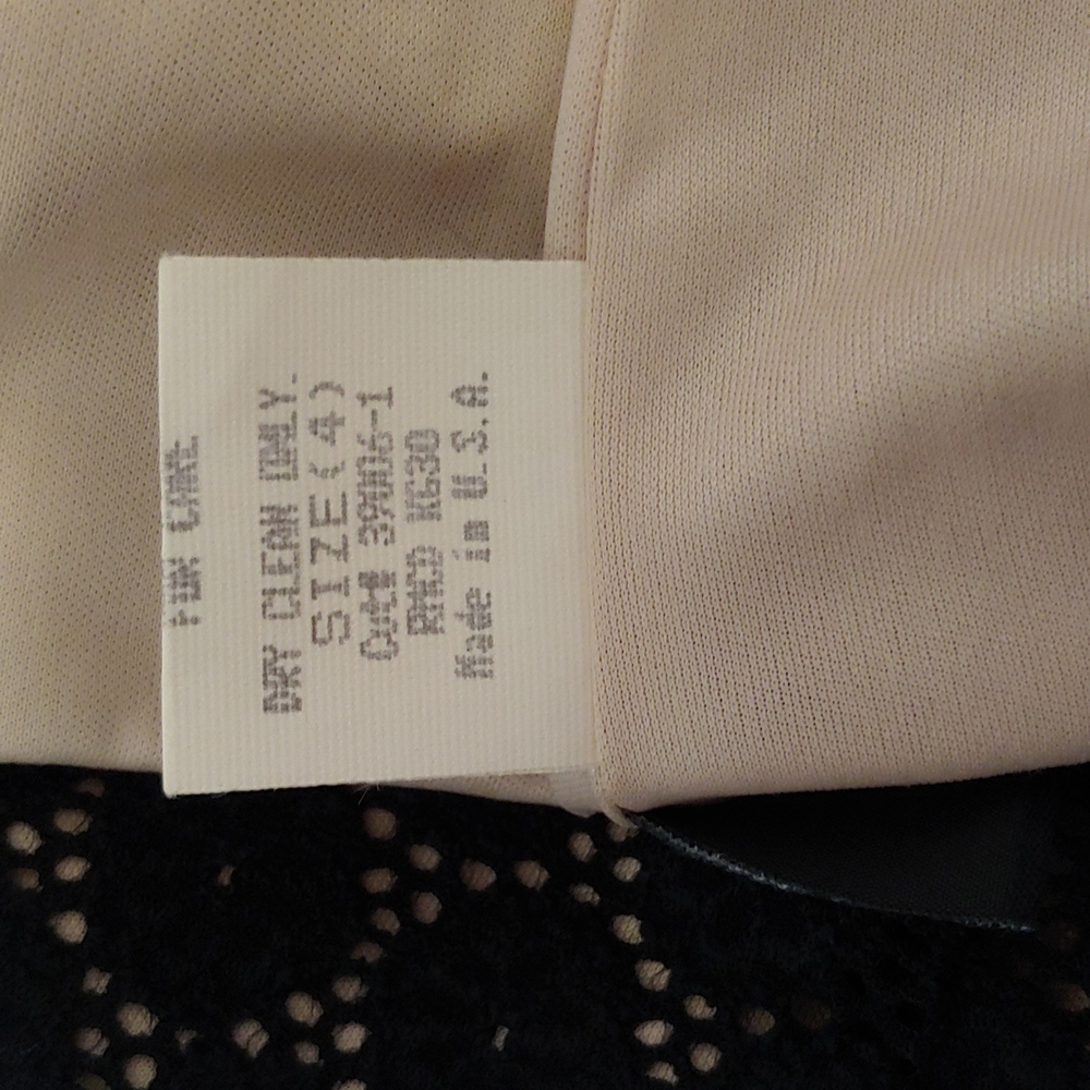 Y2K NWOT USA Made Laundry Lace Dress - Picture 7 of 7